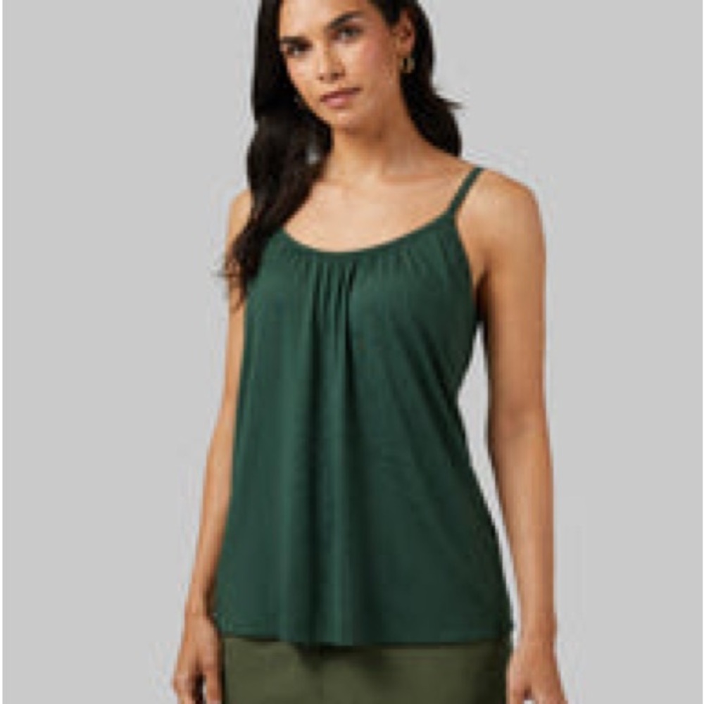 32 Degrees Green Cool Flowy Bra Cami XL